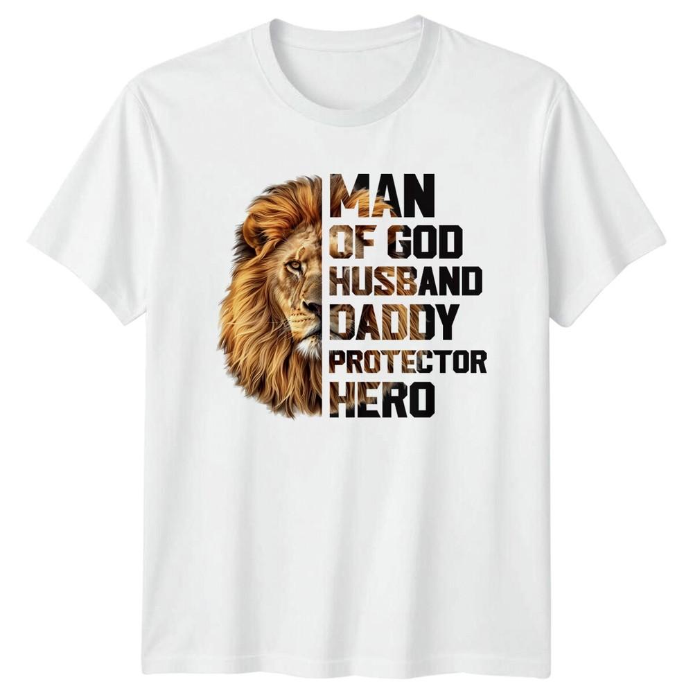 Unisex Of God Lion Husband Daddy Hero Unisexs TShirt S