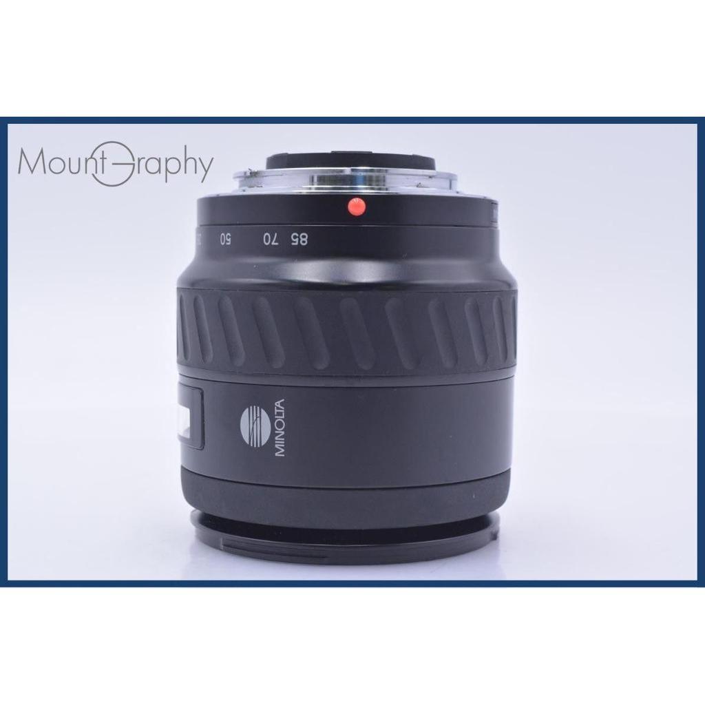 Used [Operation Guaranteed] Minolta MINOLTA AF 24-85mm F3.5-4.5 with front and rear caps included for free #my931