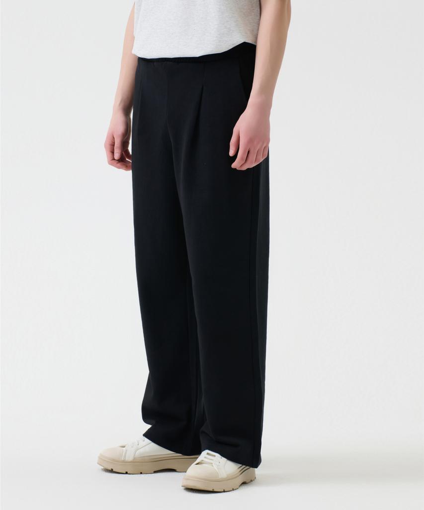 GROOVE RHYME Men'S) C100 3-Ply Terry Single-Pleat Wide (25 Years) (3 Colors) [Lrarcyw172P]