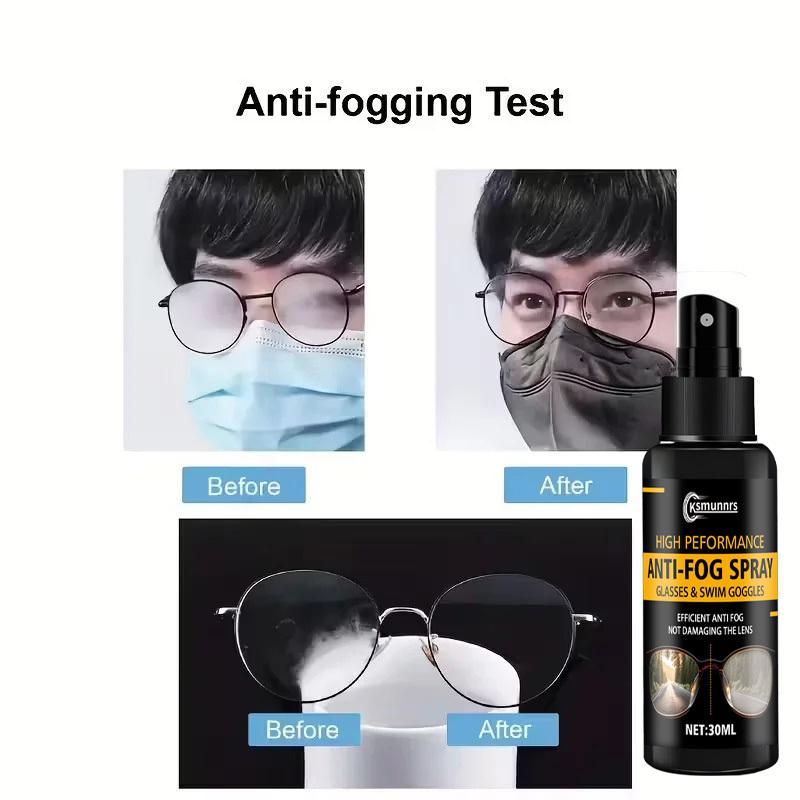 Fasilawei Rain Anti-Fog Spray - Glasses Goggles Helmet Car Window Portable Clear Vision Enhancer