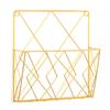 Metal Wall Files Folder Iron Wire Door Hanging Organizers Bookshelf Tabletop Display Stand  Office