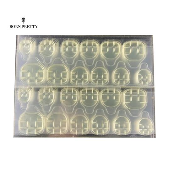 

Желе для ногтей Клей Украшения для ногтей Невидимые 2 цвета Нанесение накладных ногтей