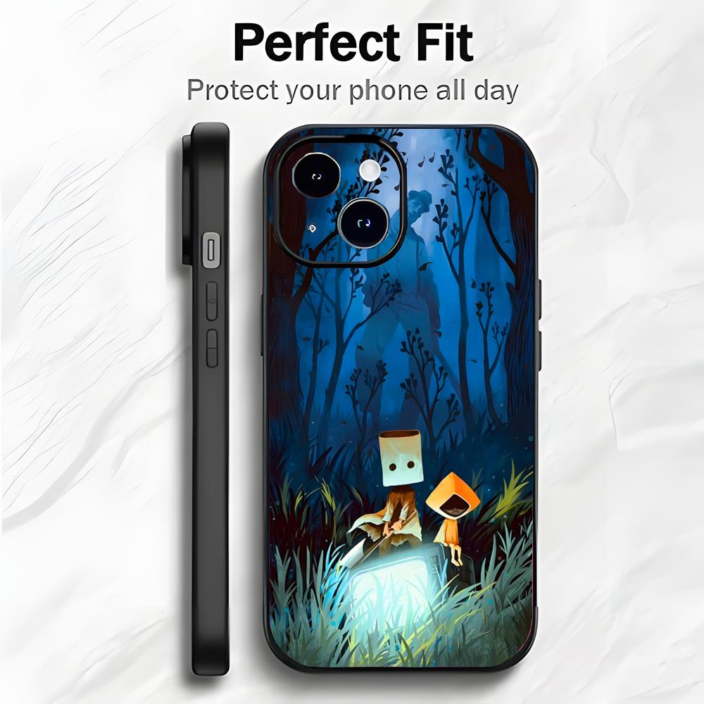 Classic Eerie Game L-Little Nightmares Phone Case Phone Case Soft Packaging Lightweight For iPhone17 16 15 14 13ProMax