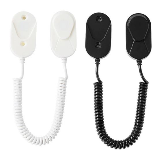 Remote Control Holder with Spring Rope Self-adhesive No Drill TV Air Conditioner