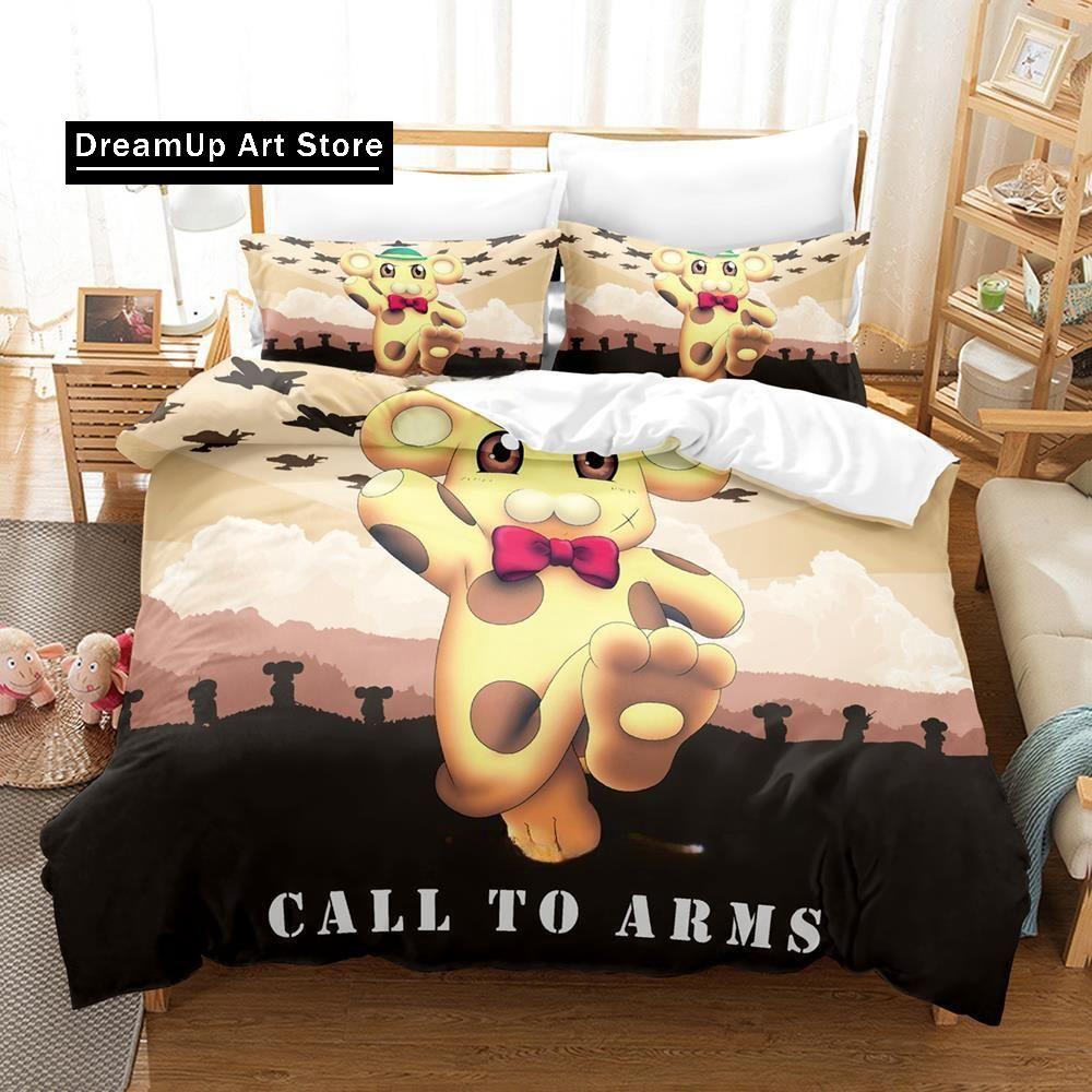 3D Print Fashion Full Metal Panic Bedding Set Boys Girls Single Twin Queen Full Size Duvet Cover Pillowcase Bed Adult Bedroom