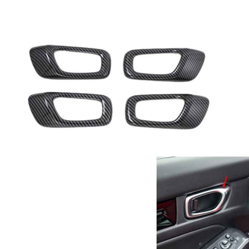 Pull Grab Panel Handle Cover Inner Door Handle Cover For Honda Civic 11Th Generation 2021-2022