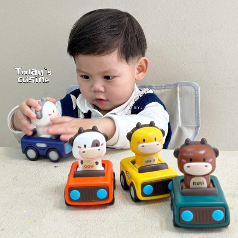 Cartoon Press Toy Car Baby Sliding Car For Kids 1 To 3 Years Old