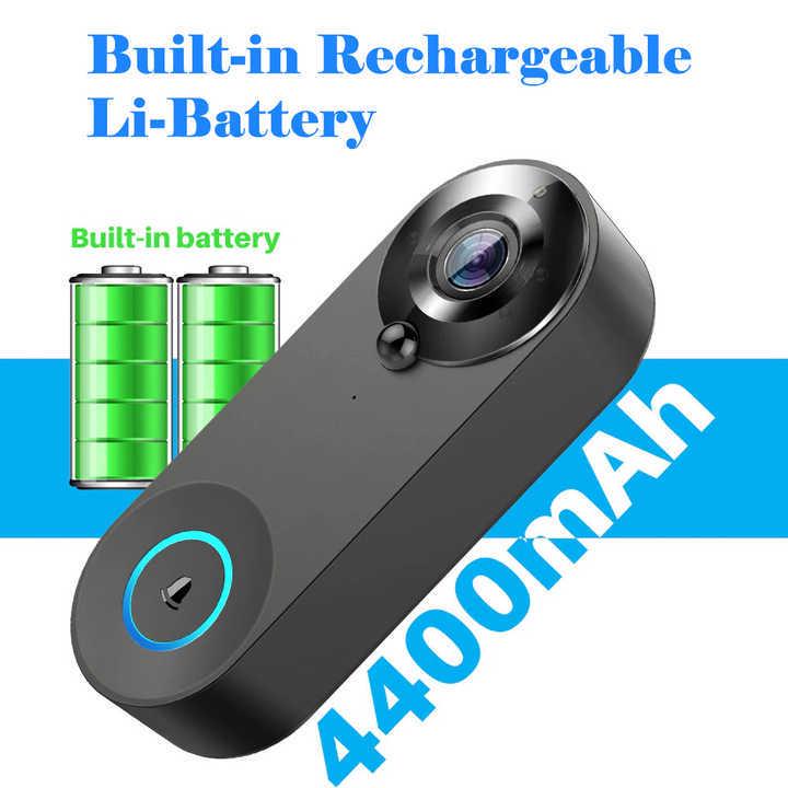 Graffiti Smart Visual WiFi Doorbell W3 with Low Power, Wireless Intercom & Mobile Remote Monitoring