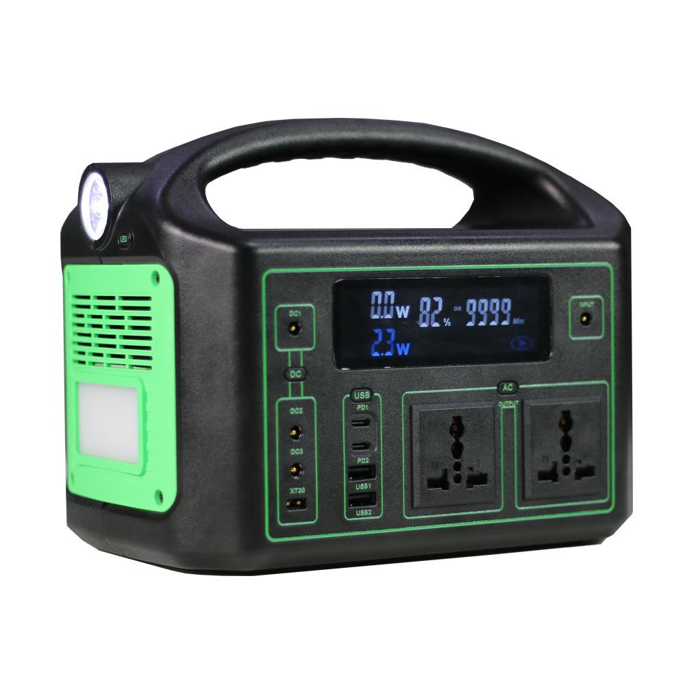 Buy Outdoor Power Supply 220V Sine Wave Solar Generator Portable