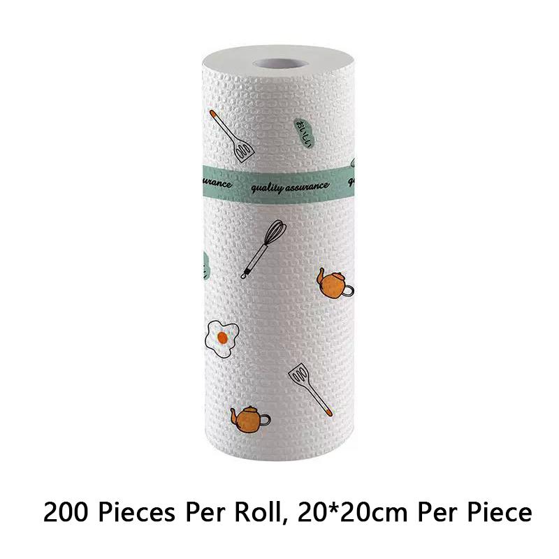 Wholesale Disposable Lazy Rags: Thick, Washable, Non-linting Dual-use Kitchen Paper