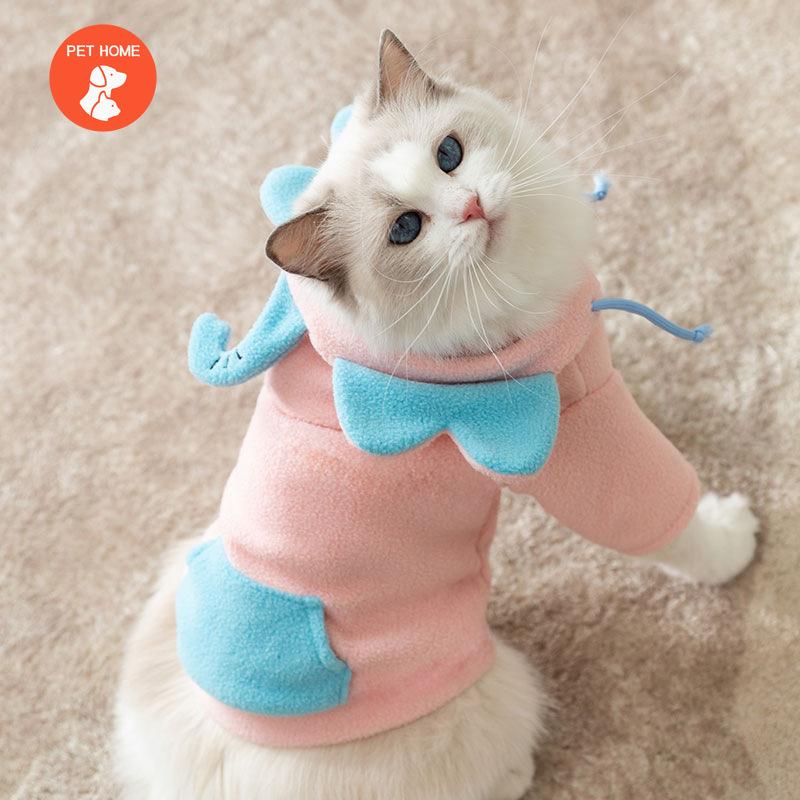 

Теплая одежда для домашних животных, милое пальто с принтом, рубашка, рубашка для маленьких и средних собак, кошек, Тедди, зимний наряд для французского бульдога, чихуахуа