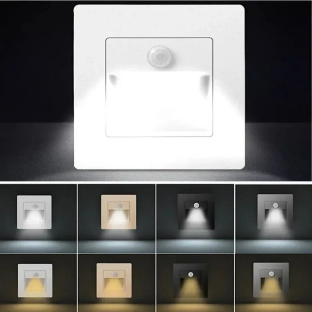 2 Pcs Corridor Lighting Recessed Led Wall Lamp Step Lamp Stair Step Wall Lamp  Indoor
