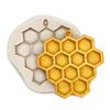 Honeycomb Shaped 3D Soap Moulds Silicone Bee Hive Moulds Homemade Baking Gadgets