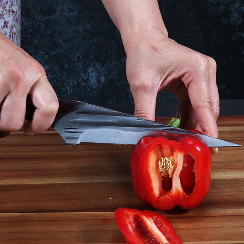 Handmade Forged Boning Knife Kitchen Knives Full Tang Wood Handle Meat Cleaver Chef Knife Slicing Fish Knife Cooking Tools