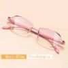 Blue Light Blocking Presbyopia Eyeglasses Diamond Cutting Reading Glasses Men Women Unisex Optical Spectalce Eyeglasses Diopter