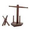 Wood Baseball Accessories Jewelry Organizers for Rings Necklaces and Ball Stand Elegant Necklace Holder