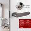Minimalist Silent Magnetic Door Lock for Bedroom, Indoor Wooden Doors, and Bathroom