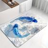 American Style Quick-Dry Ocean Diatom Mud Bath Mat, Absorbent and Dustproof for Bathroom & Entryway Use