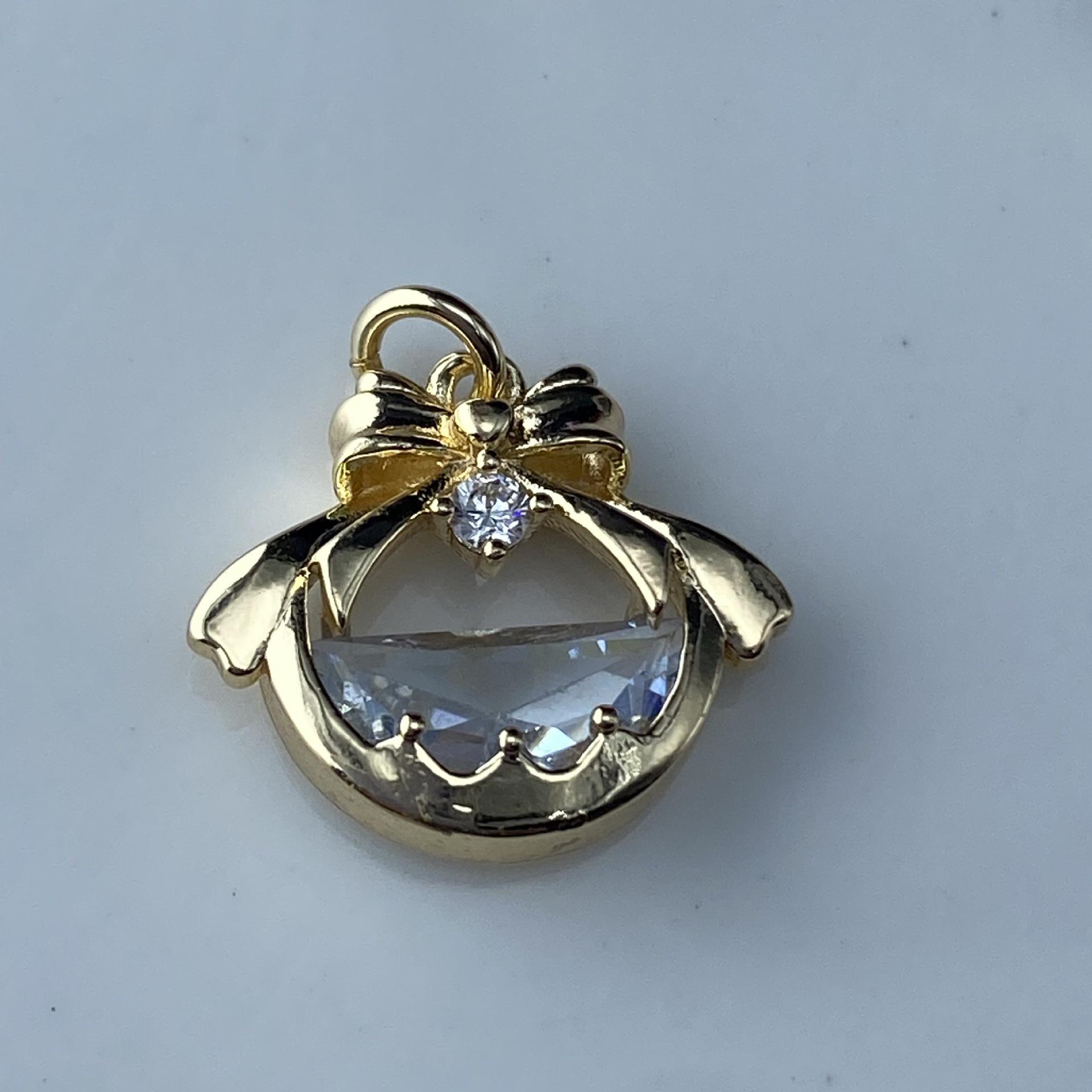 DIY Jewelry Accessories: Runaway Princess Water Pattern Pendant with Strong Color Retention