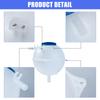 For VW Transporter Caravelle T4 1990-2003 Bus Van Radiator Overflow Engine Coolant Reservoir Expansion Tank With Cap 701121407B
