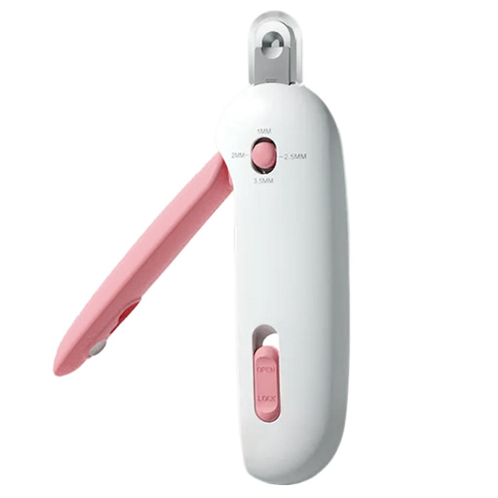 Nagelschneider für Haustiere, Feilenschleifer, Sicherheitsschneider mit Schutz und leichtem Schneiden, Maniküre- und Pedikürepflege, Sicherheits-Nagelschleifer für Haustiere