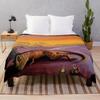 Dinosaur Blanket for Boys Kids, 3D Dinosaur Room Decor for Boys, Jurassic Dinosaur Gifts Soft Flannel Sofa Bed Throw Blanket