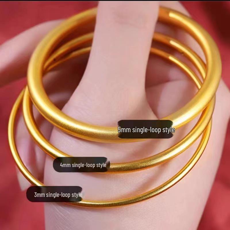 Classic Sand Gold Red Rope Bracelet - Heritage Series Bangle, Wedding Jewelry Gift Ornament