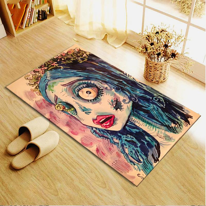 2025 New Corpse Bride Carpet Rug for Living Room Bedroom Home Sofa Decoration,Kids play Non-slip Floor Mat19