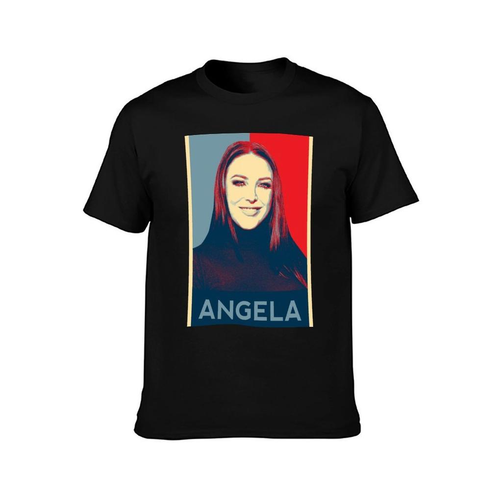 Angela Hope Poster TShirt Work Duty Casual TShirt