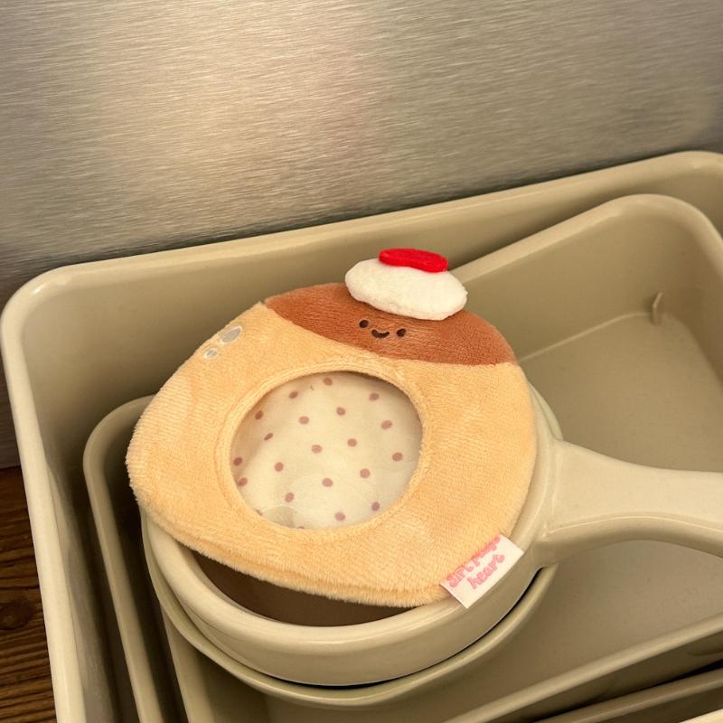 Kawaii Pudding Pins Storage Bags Cute Animal Plush Organizer for Women Cartoon Anime Doll Protective Bags Japan Style 2026 New