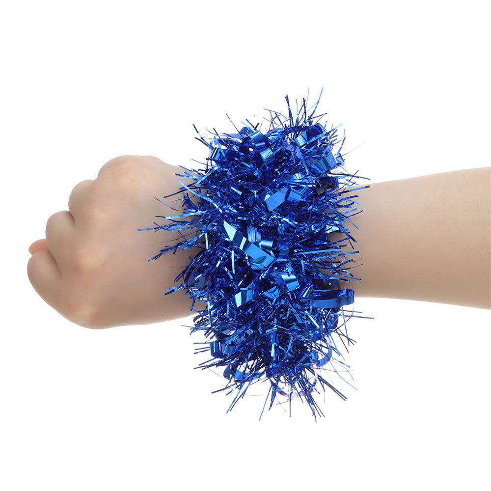 Kindergarten New Year’s Sports Bracelet Hand Flower Perform Sequined Wrist Flower Rubber Band