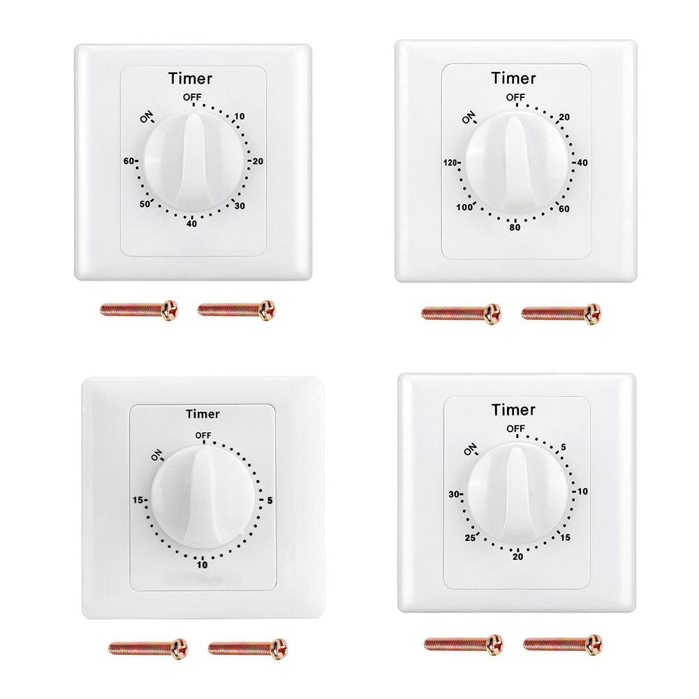 Flexible Control with Mechanical & Electronic Operation Mechanical Electronic AC220V Countdown Timer Switch 86Panel