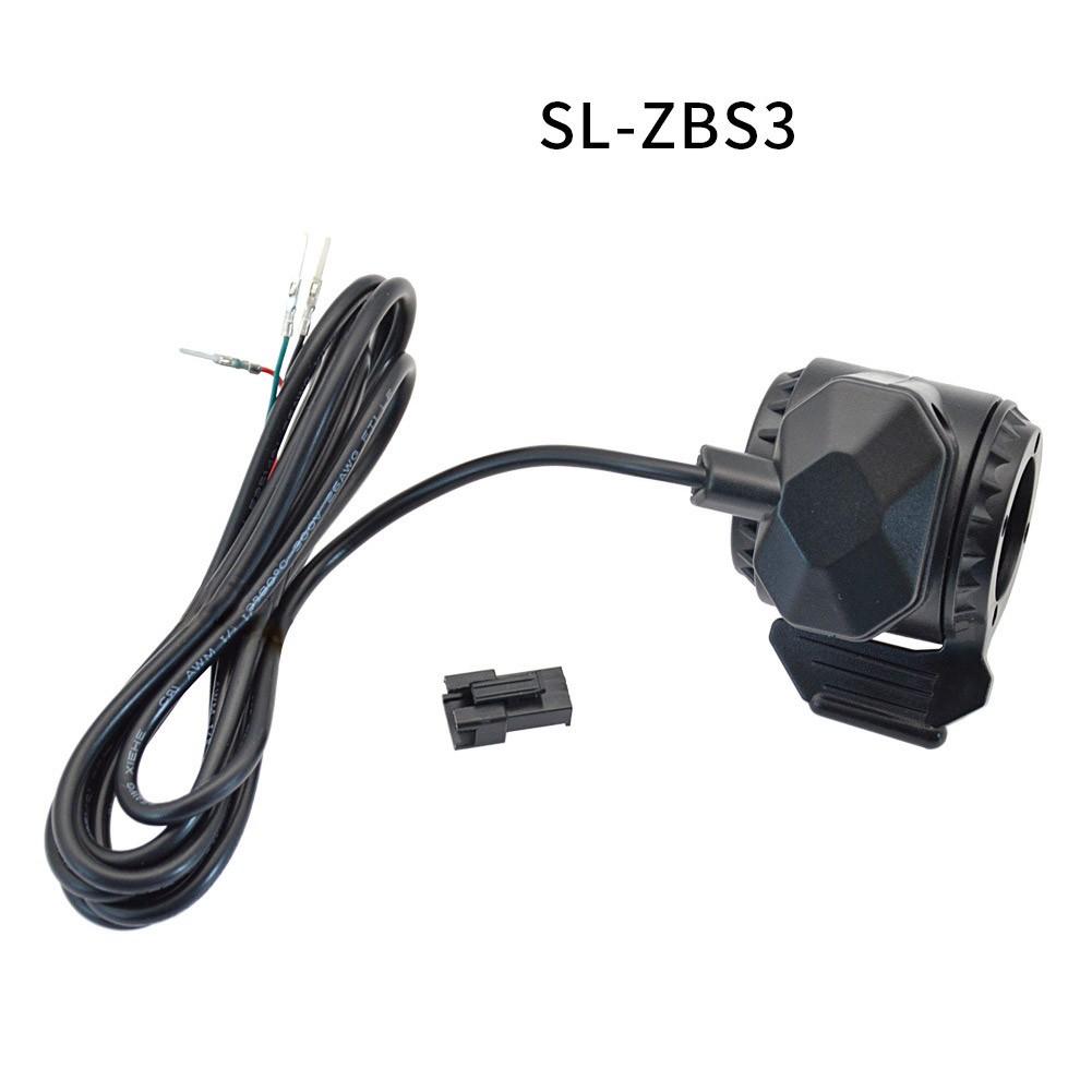 Part Thumb Throttle Black Connector Electric Bicycle Right hand