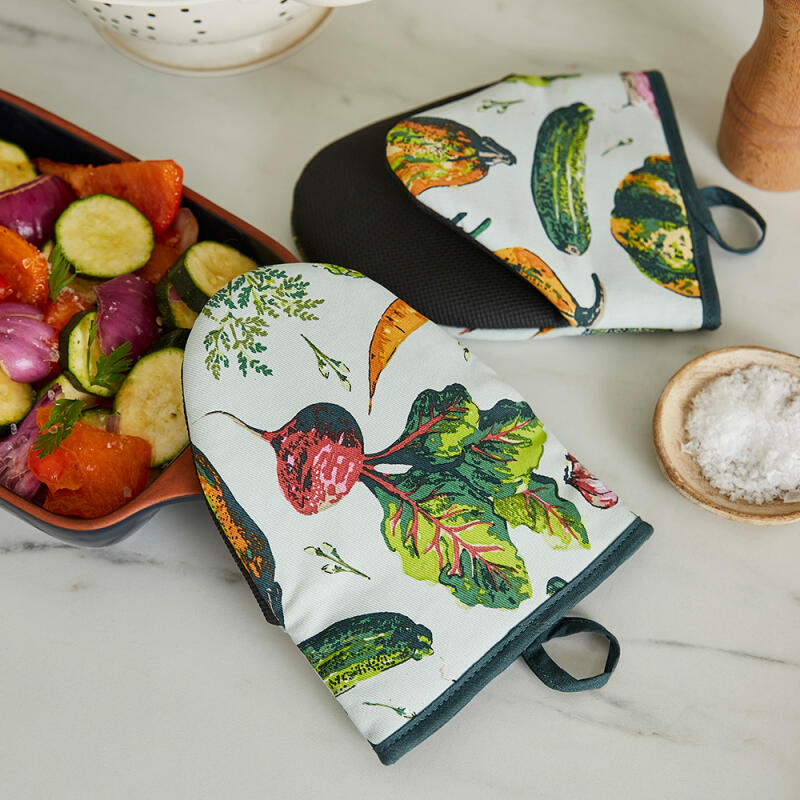 Vegetable Medley Kitchen Gloves Oven Gloves Kitchen Gloves - Vegetable Medley