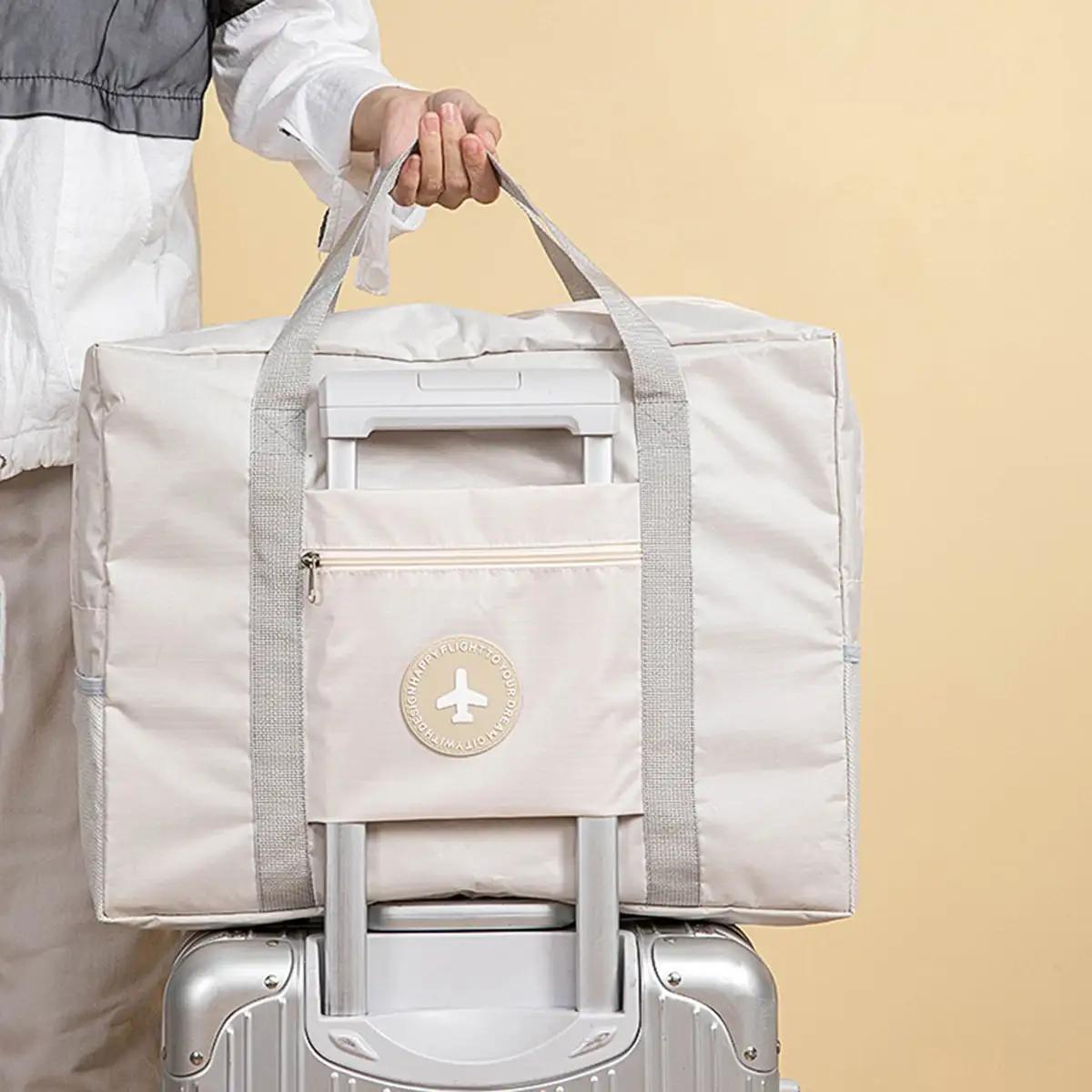 1PC-Travel Women Bag Outdoor Men Bags Folding Travel Storage Bag Small Fresh Travel Storage Bags Foldable Bag