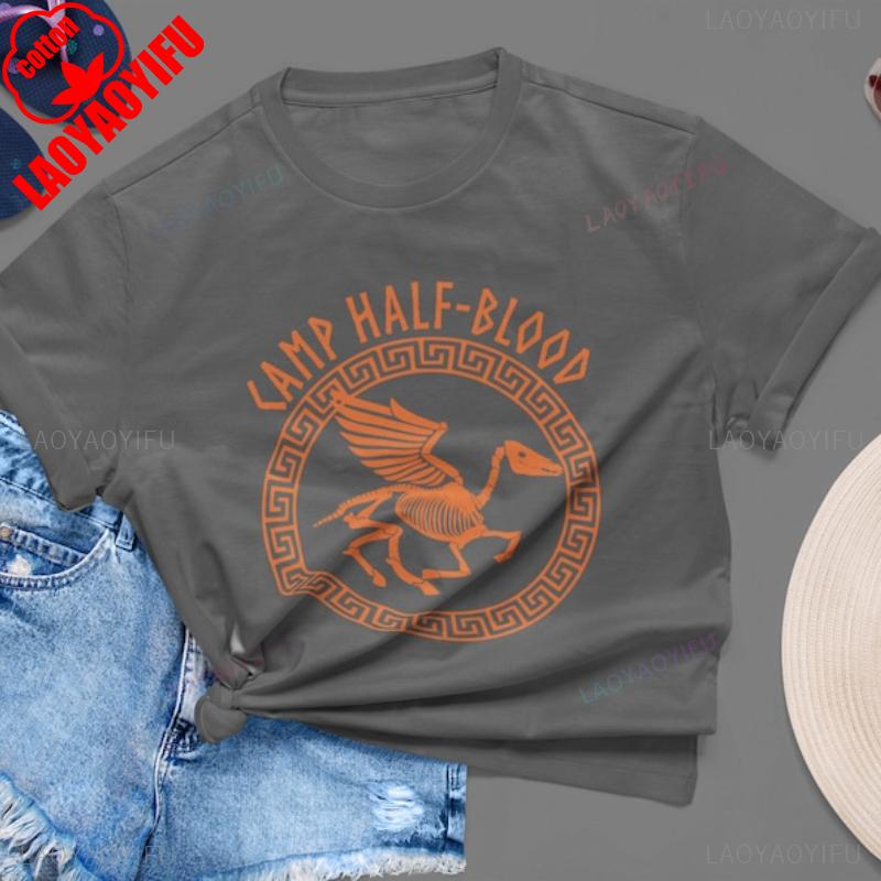 Футболка Лагерь Полукровок Перси Джексон и Олимпийцы SPQR Футболка Мужская Женская Хроники Лагеря Полукровок Ветви Футболки Spqr Футболка S