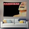 Telo Appeso Sfondo Tappezzeria Band Radiohead Fresco Tappezzeria Camera da Letto Decorazione Stanza Tappezzeria Estetica Appeso a Parete