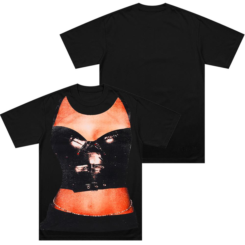 KATSEYE HOLIDAY CHAOS 'MANON' T-Shirts Kpop KATSEYE Band Kleidung Merch Kpop Fan Geschenk Streetwear Unisex Hochwertige Baumwoll-Tees