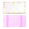 Rechargeable Makeup Mirror with Dimmable Touch 60 LEDs 3 Light Modes for Car Sun Visors Interior Accessory Quick Install