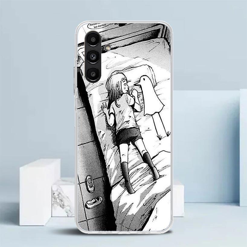 Oyasumi Punpun Cover for Samsung Galaxy A17 A37 A57 A16 A26 A36 A56 A15 A14 A55 Phone Case A13 A53 A25 A35 A24 A34 A23 A33 Galax
