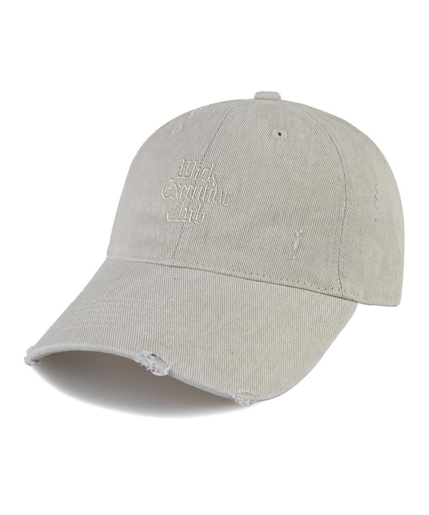 Wig Executive Classic Damaged Pigment Ball Cap - Light Beige