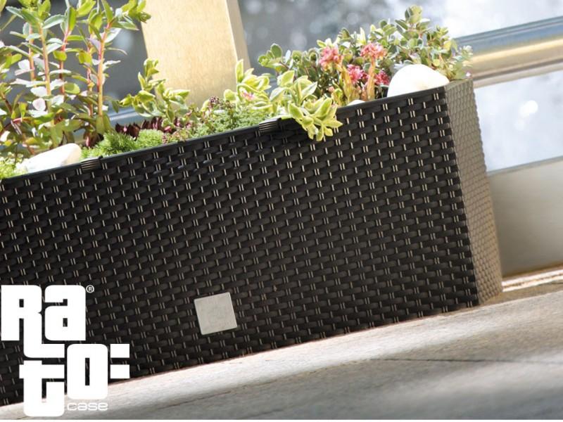 RATO Pojemnik DRTC500 Doniczka samonawadniająca | Antracyt