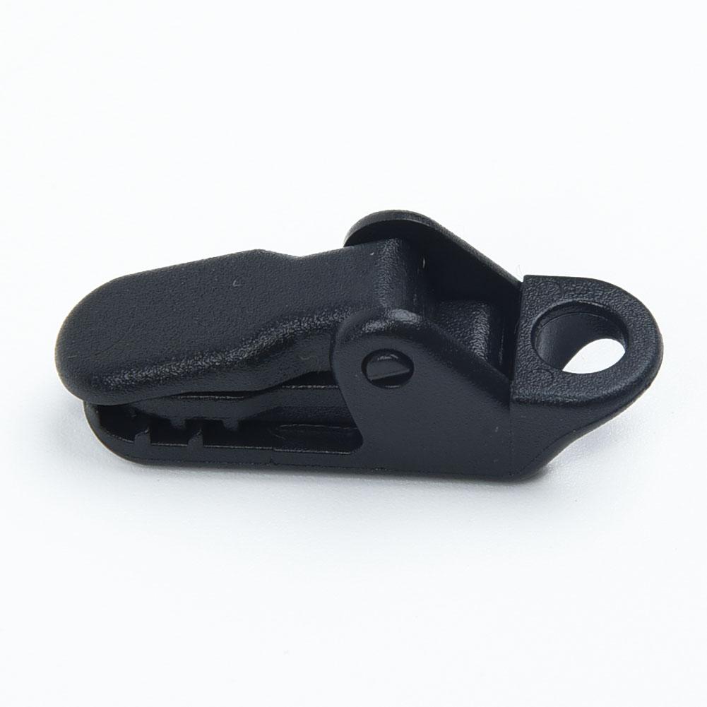 Black Alligator clip Nylon plastic 10pcs Set Lightweight Outdoor Snap Holder