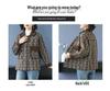 Stylish Petite Cashmere Coat: Slimming Plaid Design for Middle-Aged & Elderly Women, Perfect for Autumn & Winter