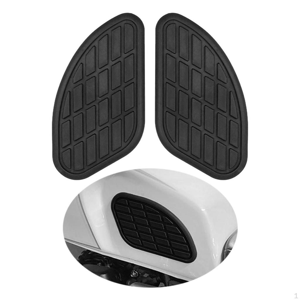 2 sztuki Nakładki na zbiornik motocyklowy Ochraniacze na kolana Naklejki Zamienne