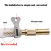 Duză de pulverizare Pistol de apă Aspersor direct din aliaj Presiune reglabilă Mașină de spălat furtun Robinet de apă Racord 1/2'' 3/4'' Conector rapid