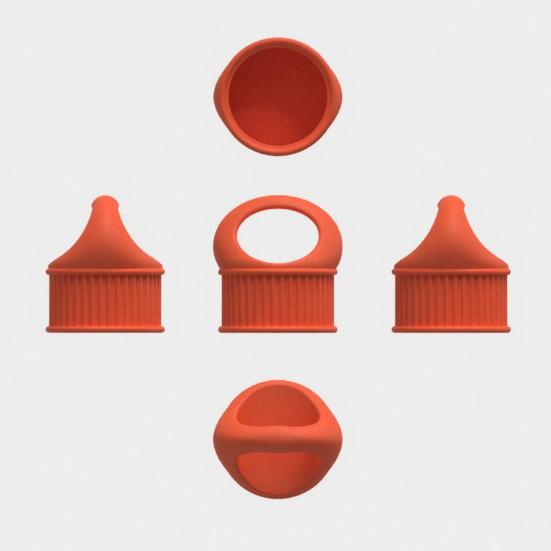 Flexible Silicone Sealing Plugs Wine Bottle Stopper, Preserve Freshness Champagne Sealer, Reusable Fun Gadgets for Parties Standard Bottles