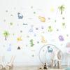Cartoon Cute Dinosaur Wall Stickers Decoration for Bedroom Boy Wall Art Kids Room Design Home Decore Living Room Wallpaper DIY