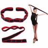 Yoga trekkrem Belte Jente Elastisk Latin Dance Stretching Band Loop Yoga Pilates GYM Fitness Trening Motstandsbånd med nummer