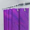 Modern Bathtub Shower Curtain with Feather Design Purple Pink Bathroom Decor for Home Improvement Projects (69x72 inches)